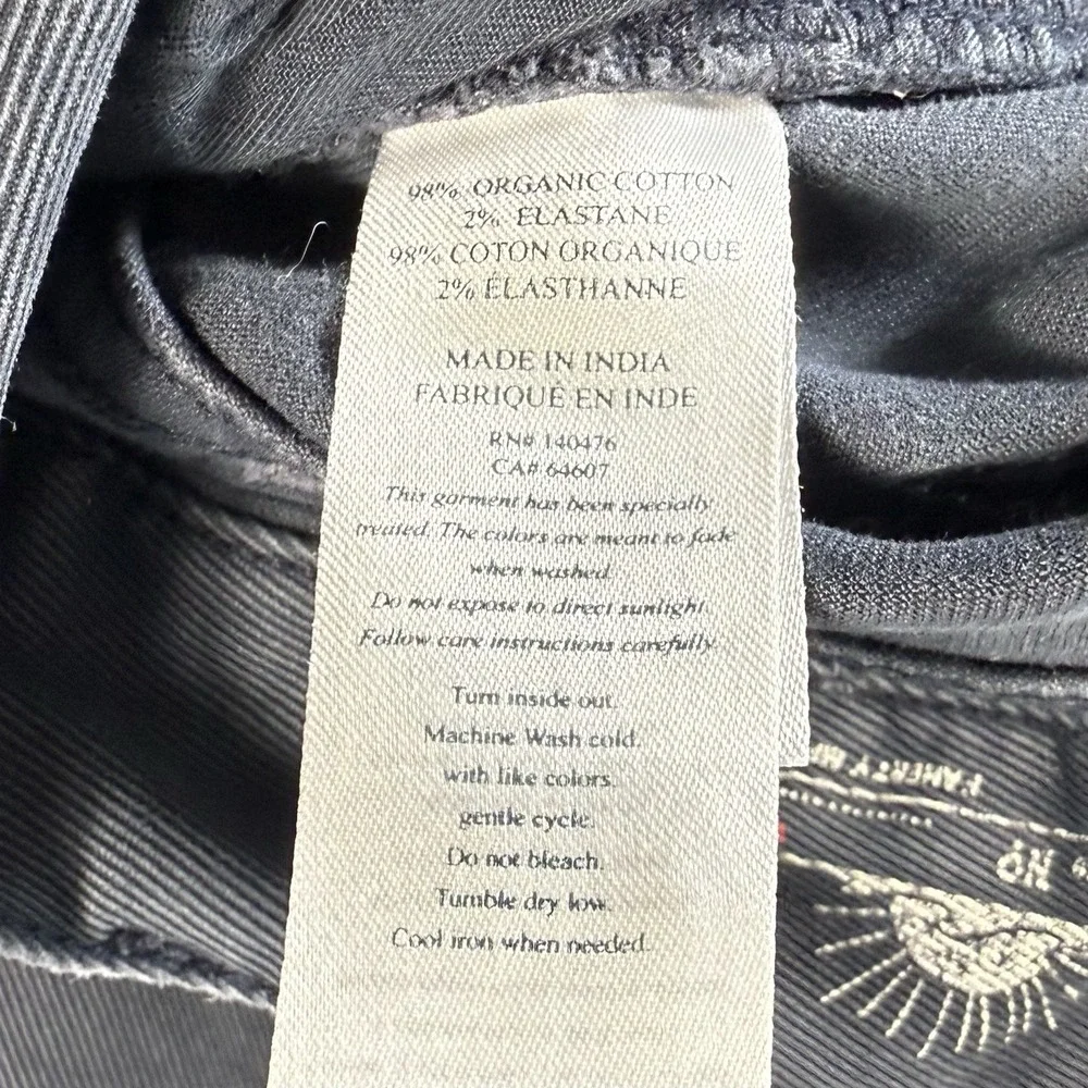 Faherty Pants Men's 31x32 Movement 5 Pocket Stretch Casual Performance Dark Blue - Picture 5 of 8